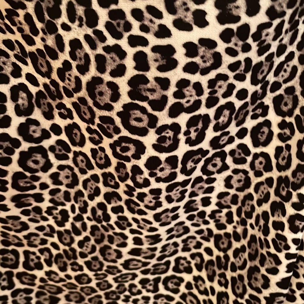 Michael Kors black & white tiger print pencil skirt - Picture 2 of 6